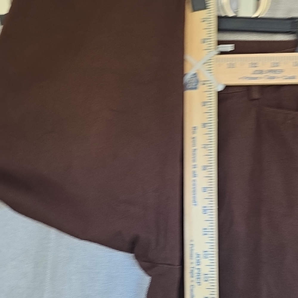 Lauren Ralph Lauren Dark Brown Straight Leg Pant Women‎ Sz 12 H3 2025278 - Picture 4 of 11